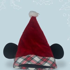 Christmas Santa Mickey Hat Disney Ears new adult